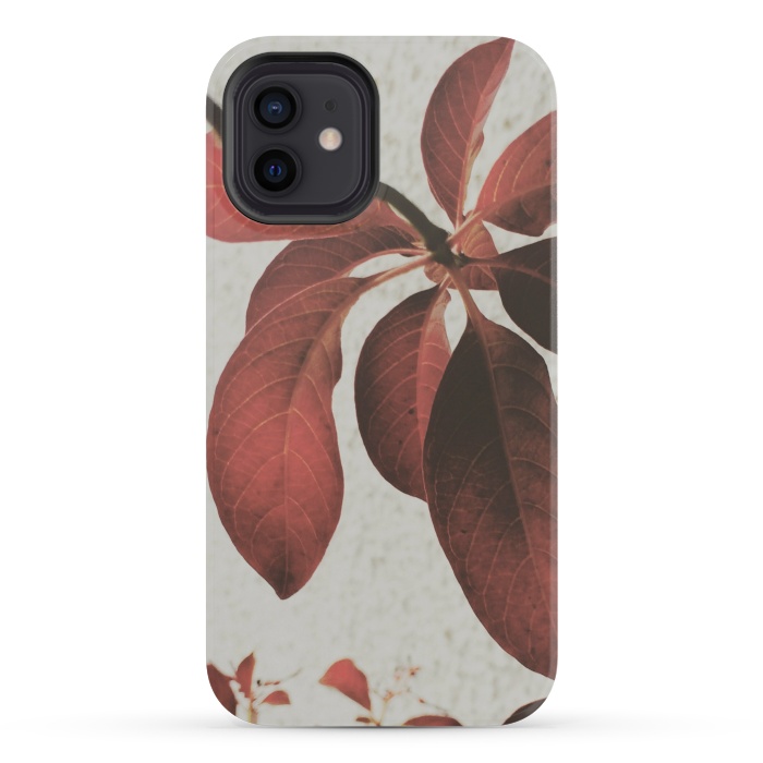 iPhone 12 mini StrongFit red flower by MALLIKA