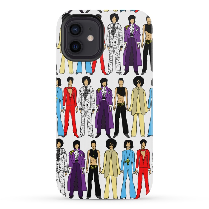 iPhone 12 mini StrongFit Purple Prince by Notsniw