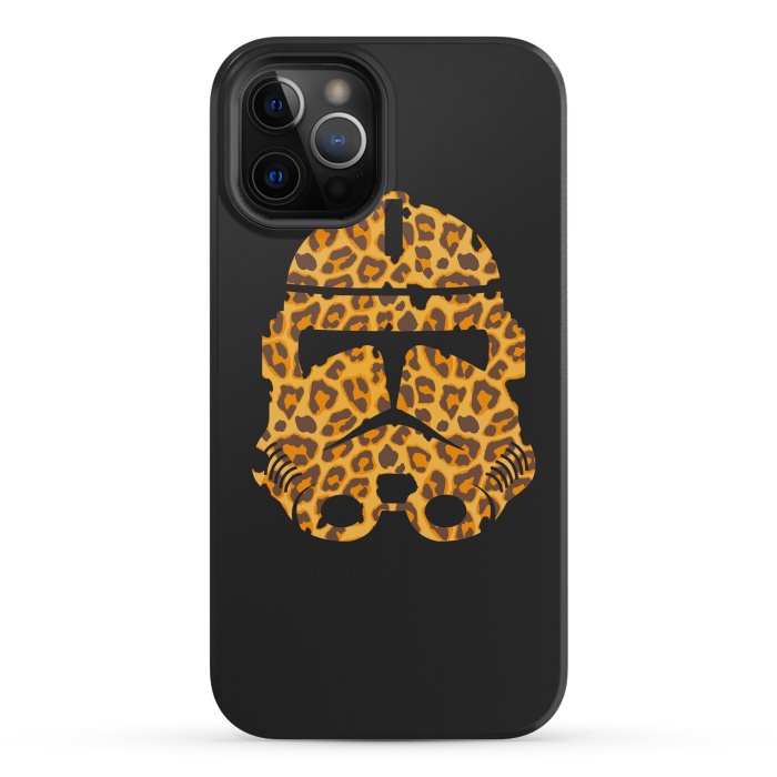 iPhone 12 Pro StrongFit Leopard StormTrooper by Sitchko