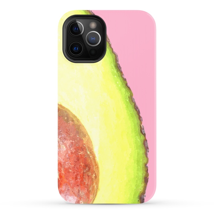 iPhone 12 Pro StrongFit Avocado Tropical Fruit by Alemi