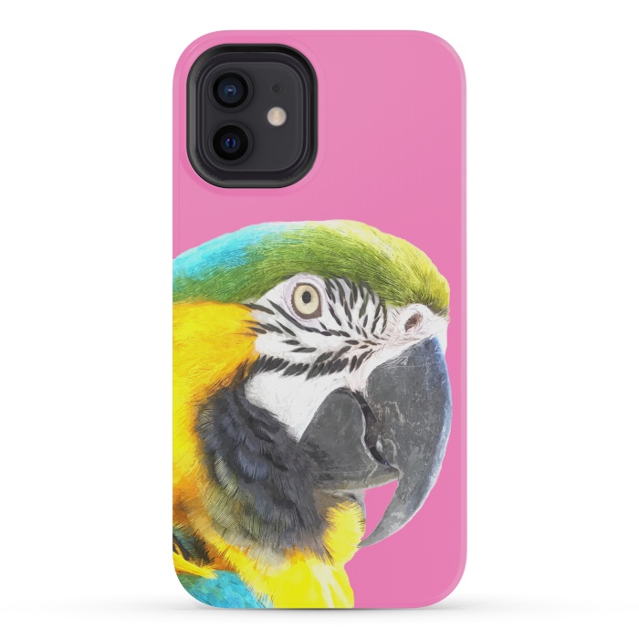 iPhone 12 mini StrongFit Macaw Portrait by Alemi