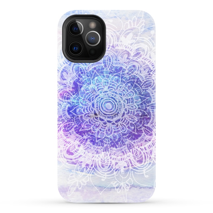 iPhone 12 Pro StrongFit Mandala Bliss by Rose Halsey