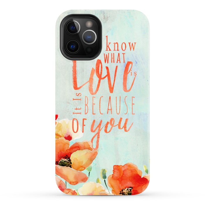 iPhone 12 Pro StrongFit About Love by  Utart