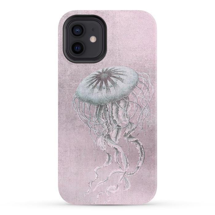 iPhone 12 StrongFit Jellyfish Underwater Creature by Andrea Haase