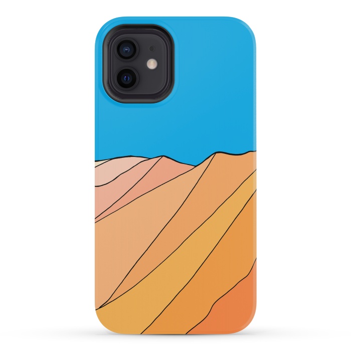 iPhone 12 mini StrongFit Sand Dunes by Steve Wade (Swade)