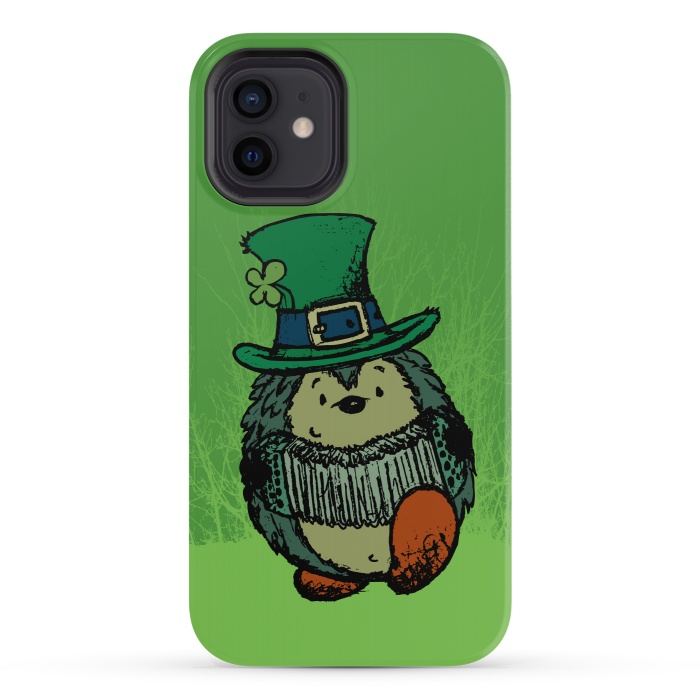 iPhone 12 StrongFit ST.PATRICK HEDGEHOG by Mangulica