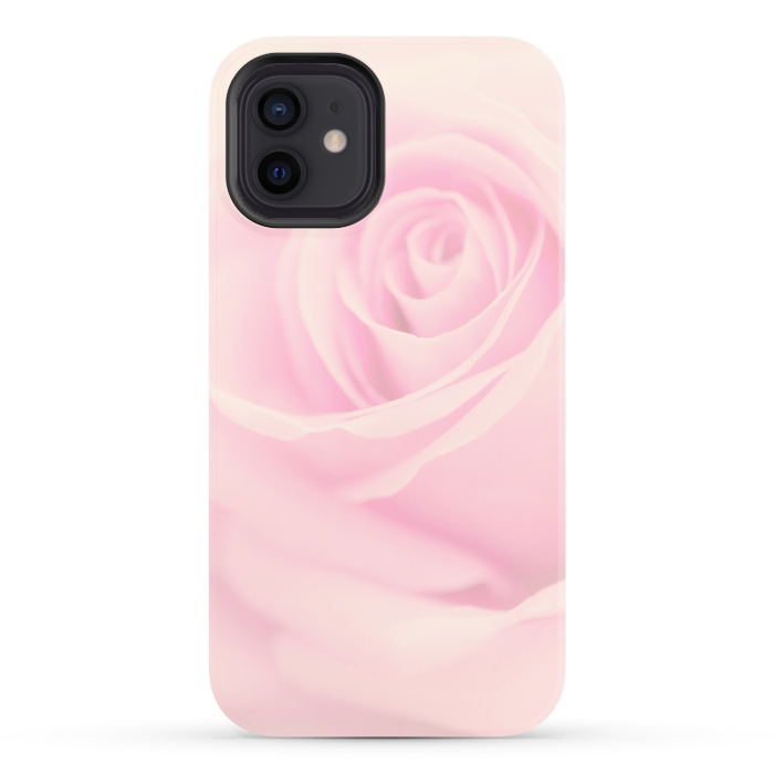 iPhone 12 StrongFit Pink Rose by  Utart