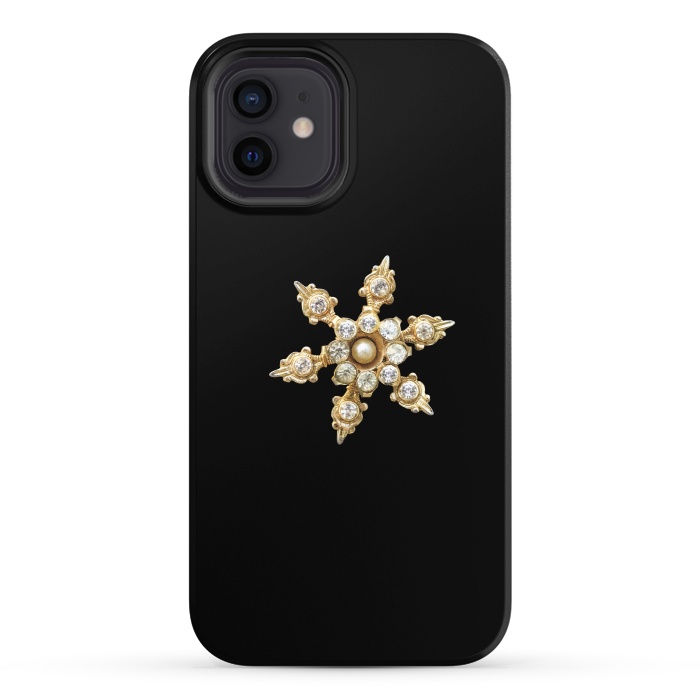 iPhone 12 StrongFit Golden Piece Of Jewelry by Andrea Haase