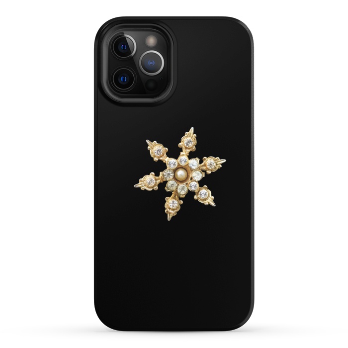 iPhone 12 Pro StrongFit Golden Piece Of Jewelry by Andrea Haase