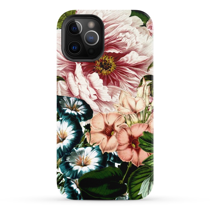 iPhone 12 Pro StrongFit Vintage Peony and Little Bell by  Utart