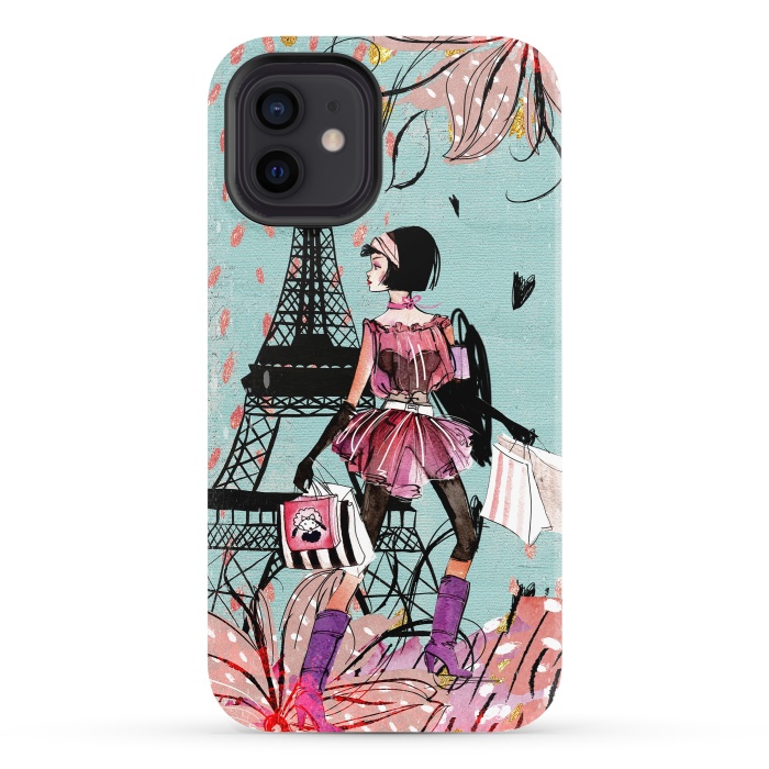 iPhone 12 StrongFit Fashion Girl in Paris by  Utart
