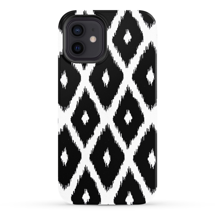 iPhone 12 StrongFit Black and White decor by ''CVogiatzi.