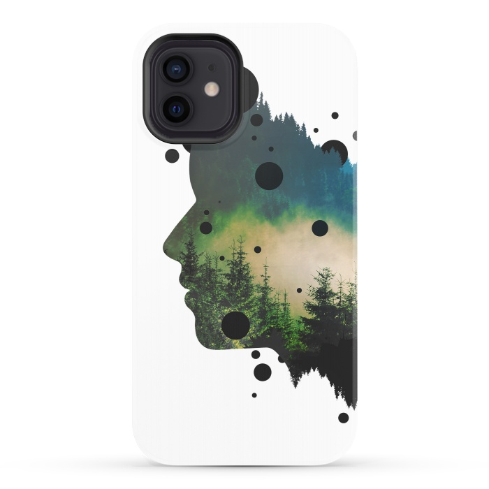 iPhone 12 StrongFit Face Of The Forest by Sitchko