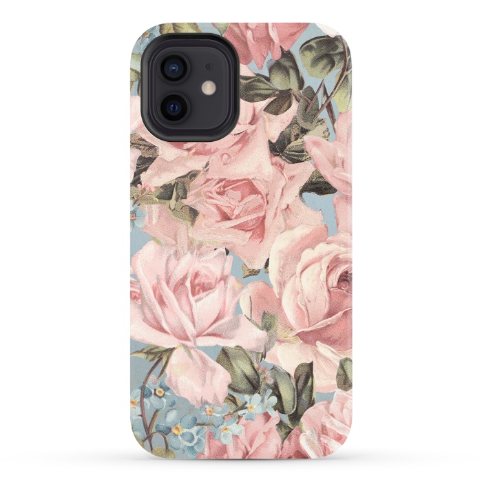 iPhone 12 StrongFit Lovely Spring Flowers and Roses by  Utart
