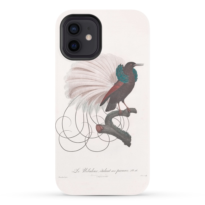 iPhone 12 StrongFit Extravagant Vintage  Bird by Andrea Haase