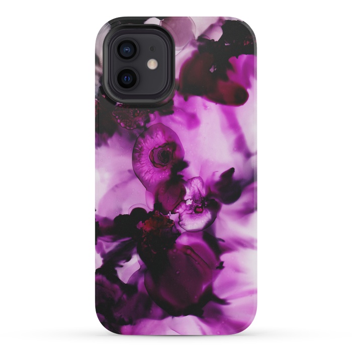 iPhone 12 mini StrongFit Alcohol ink 5 by haroulita