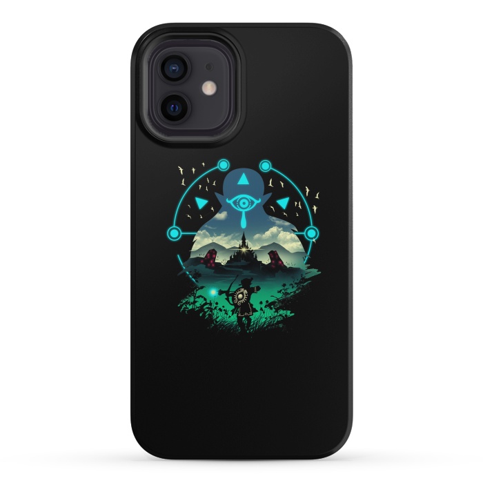 iPhone 12 mini StrongFit Wild Adventurer by Vincent Patrick Trinidad