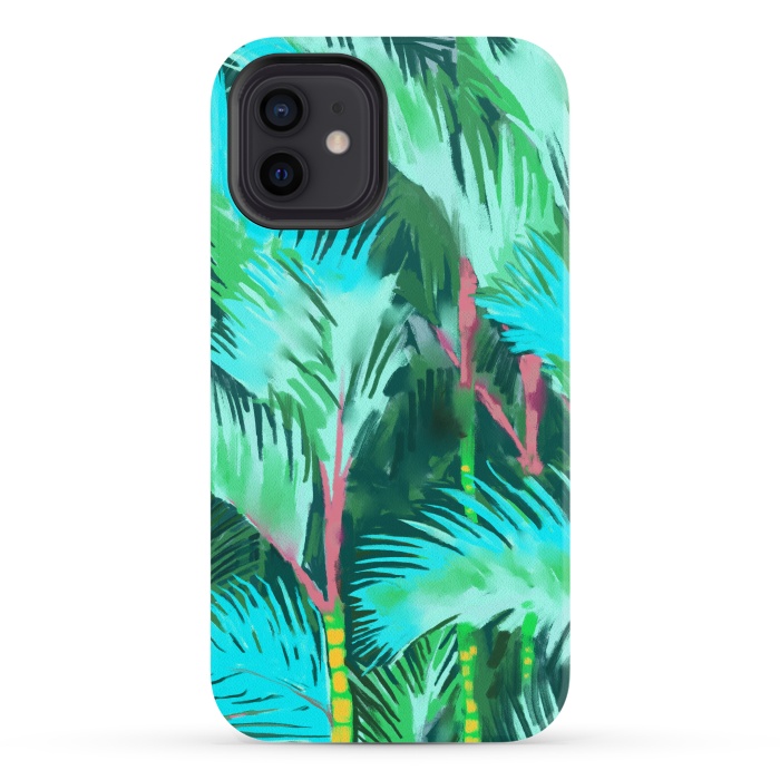 iPhone 12 StrongFit Palm Forest by Uma Prabhakar Gokhale