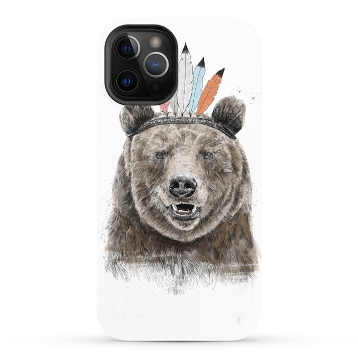 iPhone 12 Pro StrongFit Festival bear by Balazs Solti