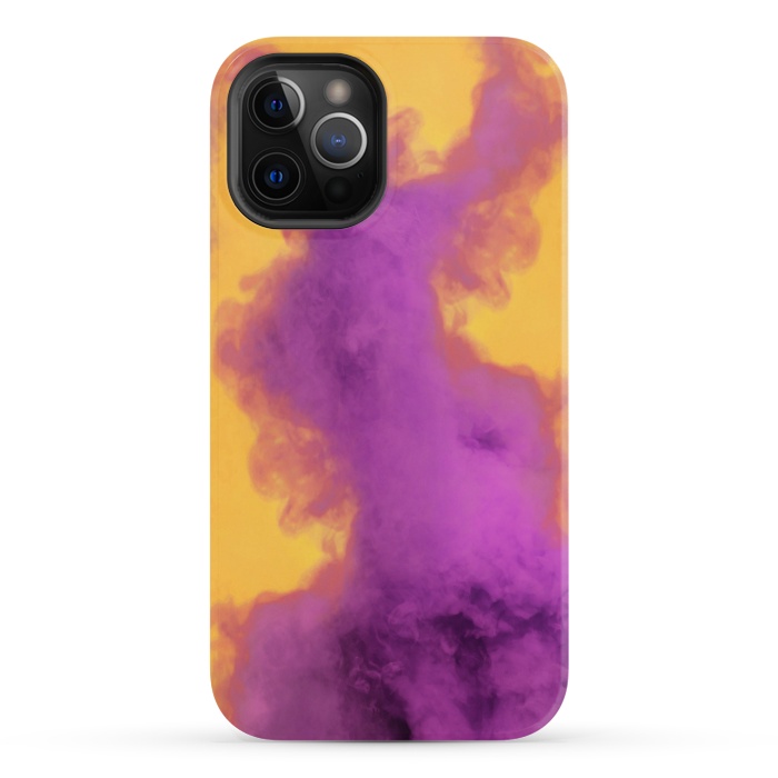 iPhone 12 Pro StrongFit Ultraviolet Fumes by Gringoface Designs