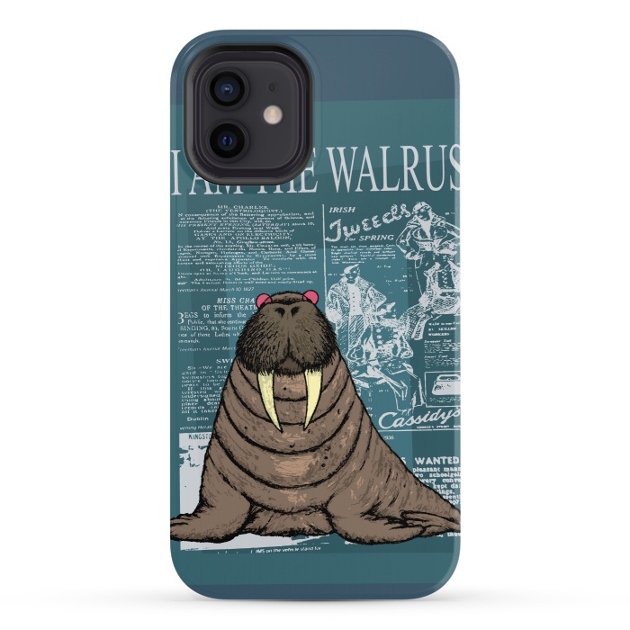 iPhone 12 StrongFit I am the walrus by Mangulica