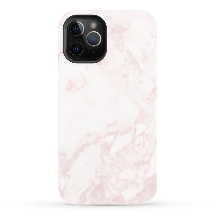 iPhone 12 Pro StrongFit Rose-gold Marble Deluxe by Dushan Medich