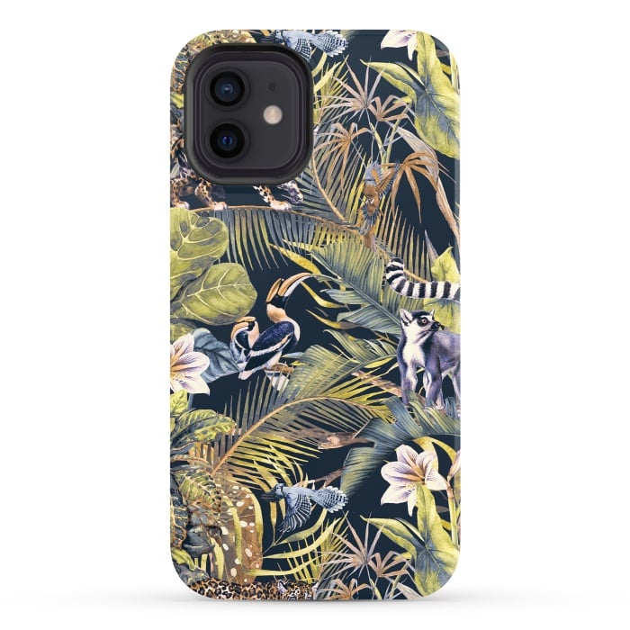 iPhone 12 StrongFit Wild Jungle - 01 by Mmartabc