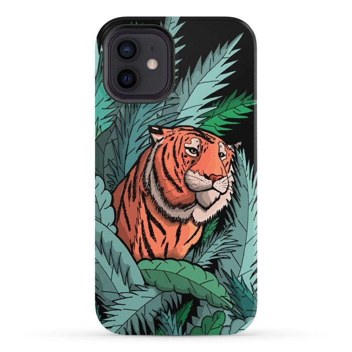 iPhone 12 StrongFit As the tiger emerged from the jungle by Steve Wade (Swade)