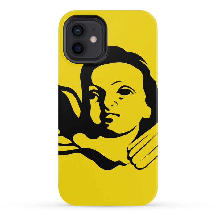 iPhone 12 StrongFit Baroque Angel by Majoih