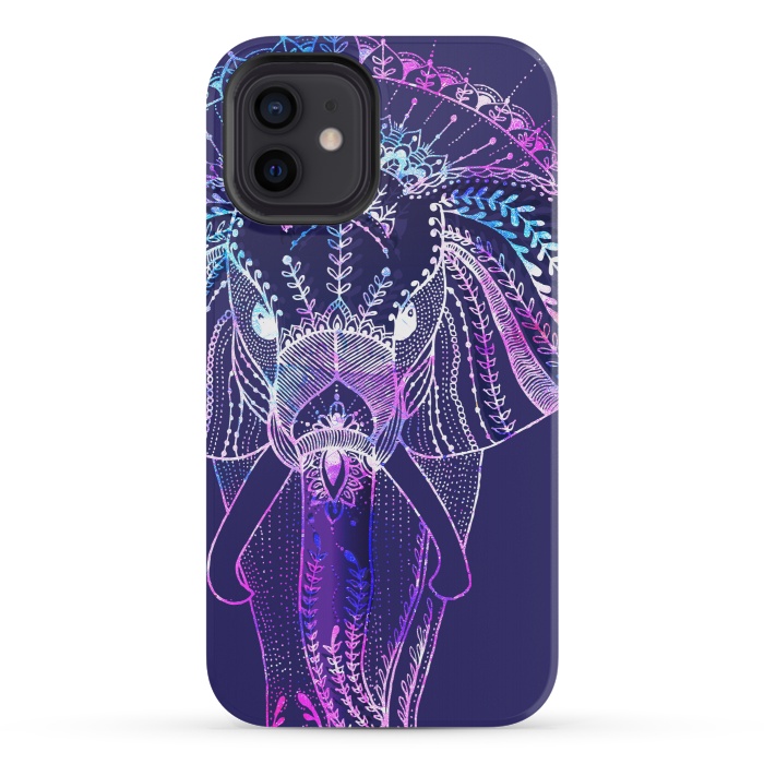 iPhone 12 mini StrongFit Elephant Dreams  by Rose Halsey