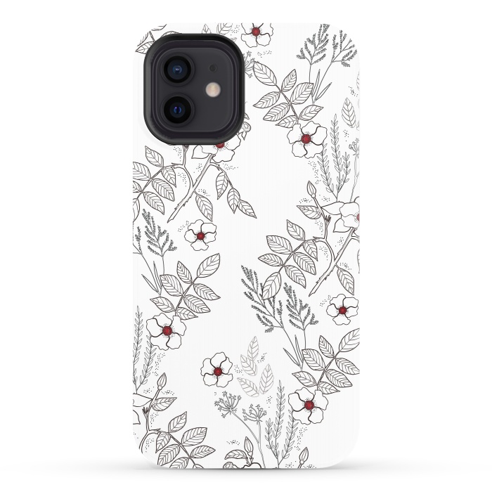 iPhone 12 StrongFit Roses by Dunia Nalu