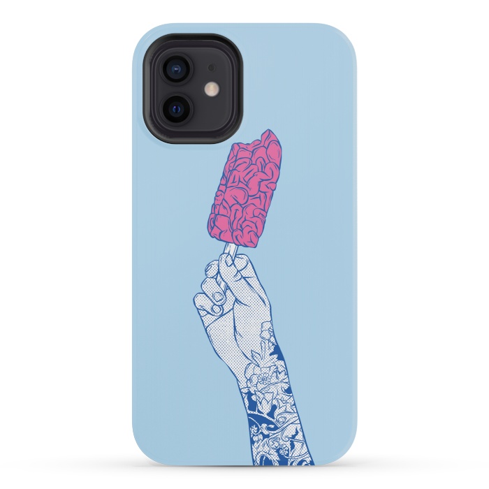 iPhone 12 mini StrongFit Brain ice cream! mmmmm by Evgenia Chuvardina