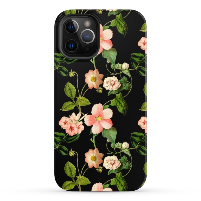 iPhone 12 Pro StrongFit Beautiful vintage flowers by  Utart