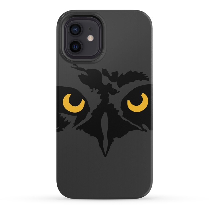iPhone 12 mini StrongFit Dark Owl by Majoih