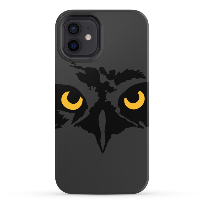 iPhone 12 StrongFit Dark Owl by Majoih