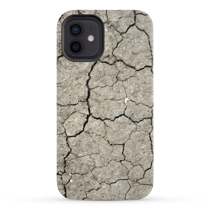 iPhone 12 StrongFit Dried-out Cracked Soil by Andrea Haase