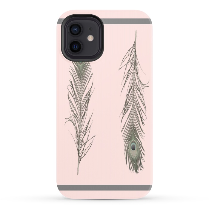 iPhone 12 StrongFit Feather Style by Joanna Vog