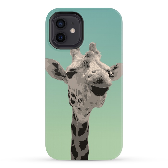 iPhone 12 mini StrongFit Giraffe by Mangulica