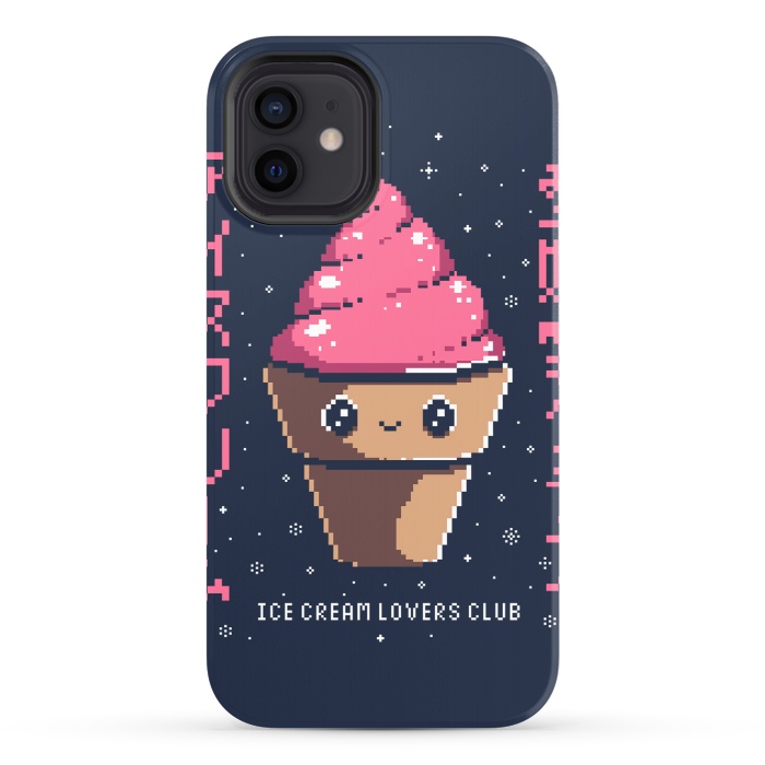 iPhone 12 StrongFit Ice cream lovers club by Ilustrata