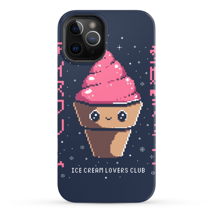 iPhone 12 Pro StrongFit Ice cream lovers club by Ilustrata