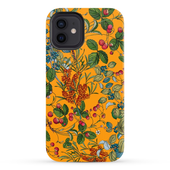 iPhone 12 StrongFit Vintage Garden VII by Burcu Korkmazyurek