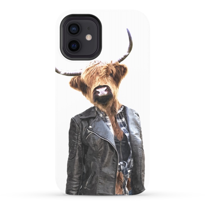iPhone 12 StrongFit Cow Girl by Alemi