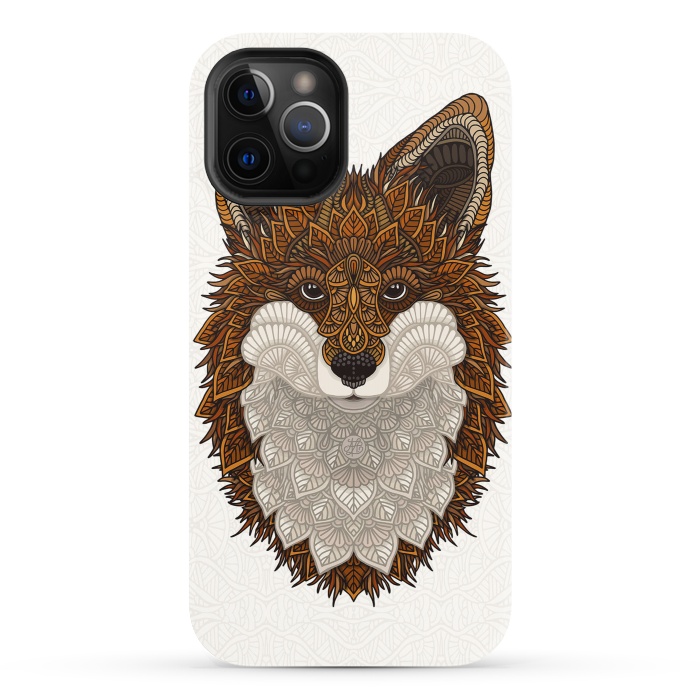 iPhone 12 Pro StrongFit Red Fox by Angelika Parker