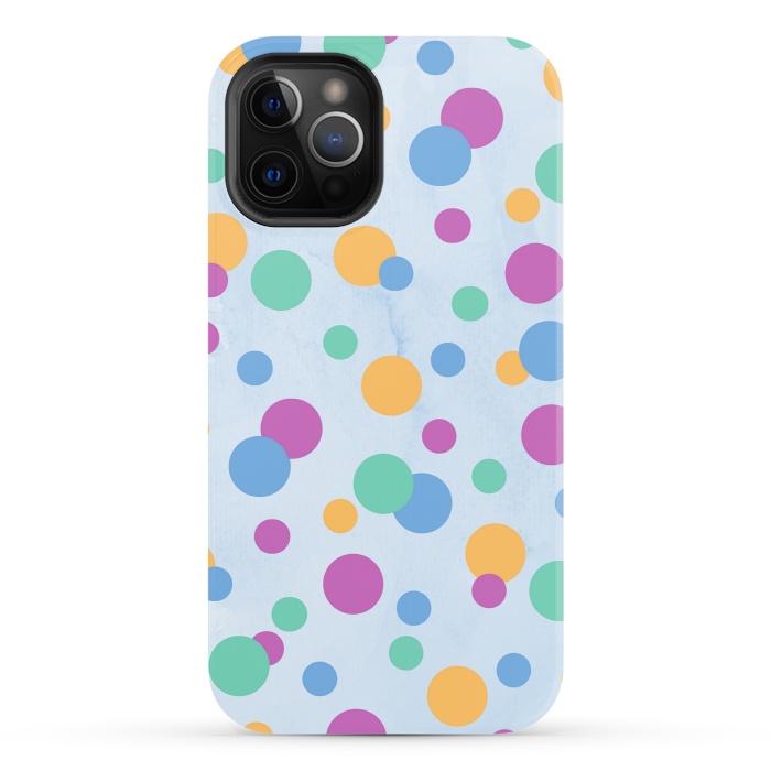 iPhone 12 Pro StrongFit bubble pattern by MALLIKA