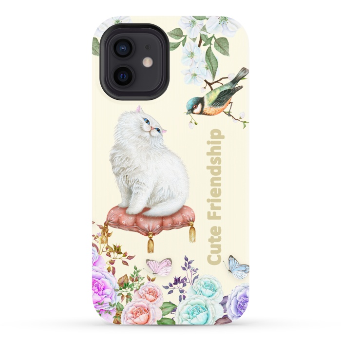 iPhone 12 StrongFit Cute Friendship by Creativeaxle