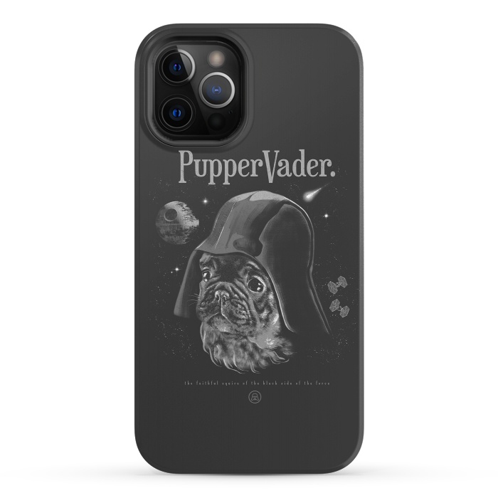 iPhone 12 Pro StrongFit Pupper Vader by jackson duarte