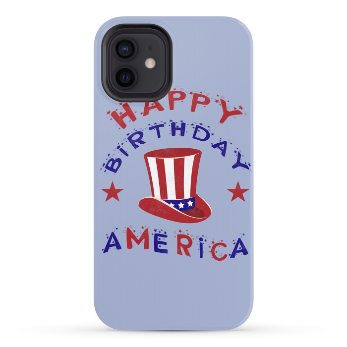 iPhone 12 StrongFit Happy Birthday America 4th July by Andrea Haase