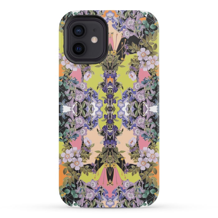 iPhone 12 mini StrongFit Winter Color Bloom by Zala Farah