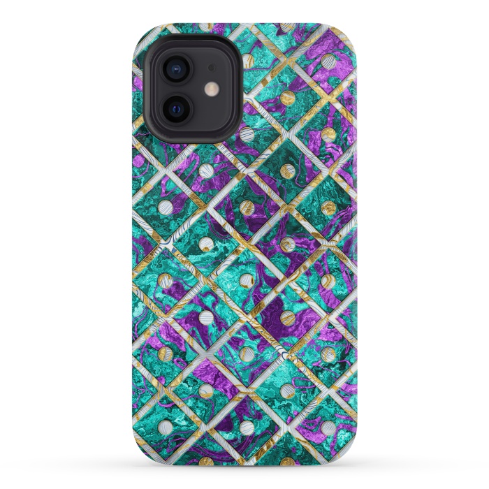 iPhone 12 mini StrongFit Pattern LXXXIV by Art Design Works