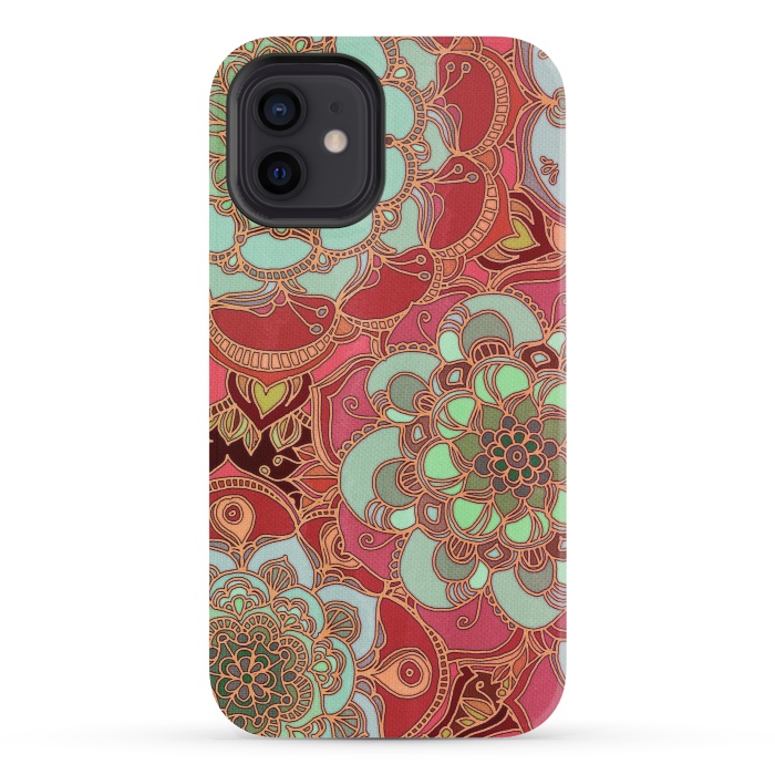 iPhone 12 mini StrongFit Baroque Obsession 2 by Micklyn Le Feuvre